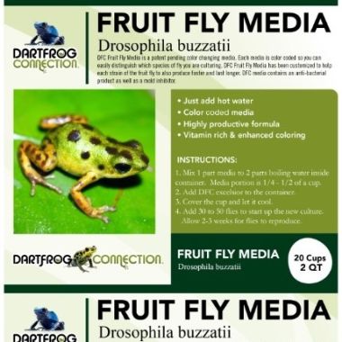 DFC Fruit Fly Media Buzzatii 2 qt